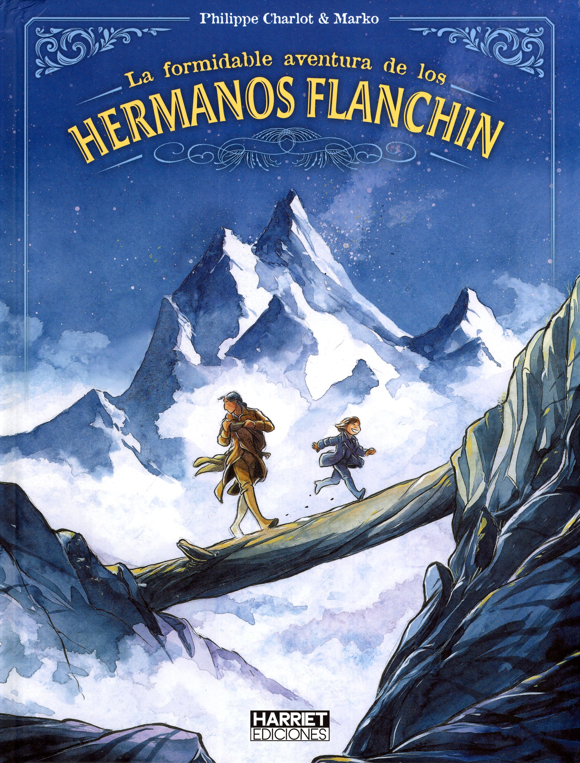 Portada ampliada de La formidable aventura de los Hermanos Flanchin