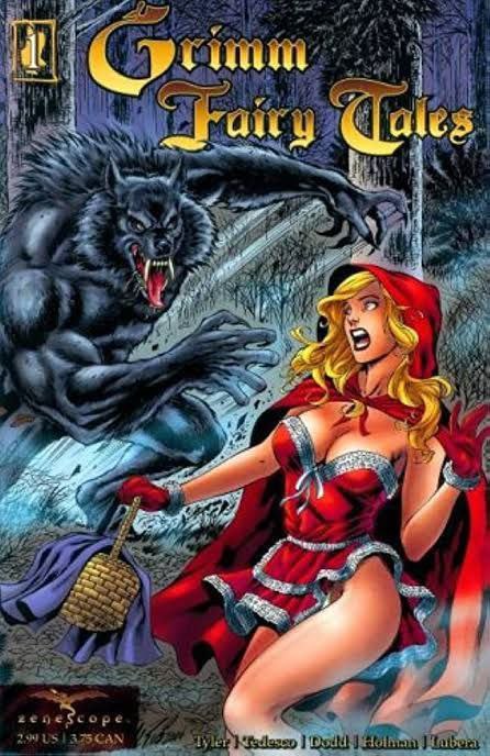 Portada ampliada de Grimm Fairy Tales