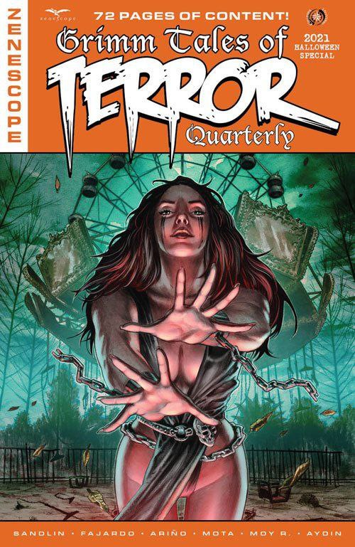 Portada ampliada de Grimm Tales of TERROR Quarterly