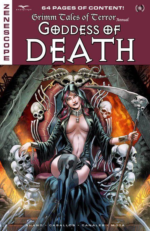 Portada ampliada de Goddess of Death