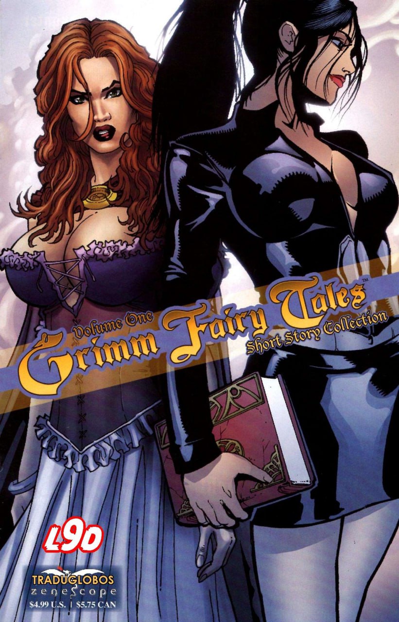 Portada ampliada de Grimm Fairy Tales