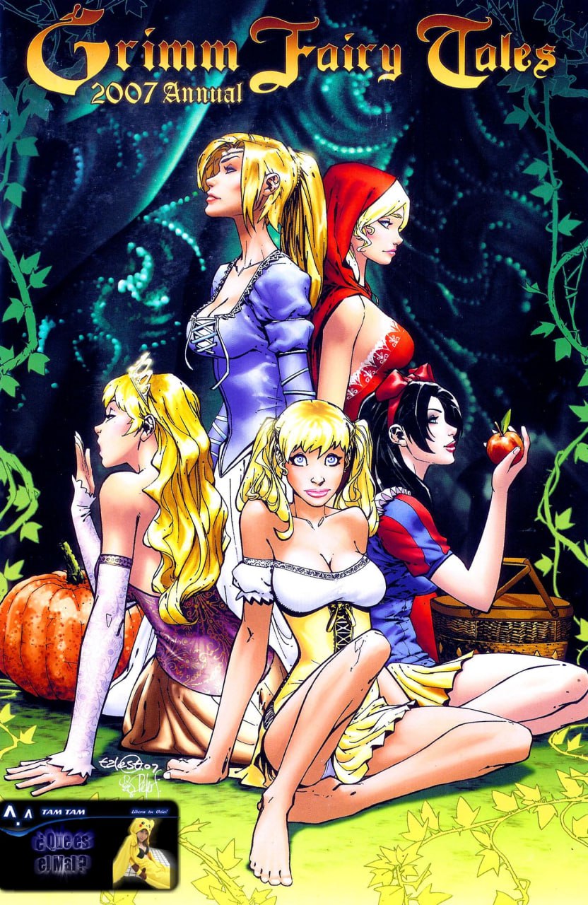 Portada ampliada de Grimm Fairy Tales 2007 Annual