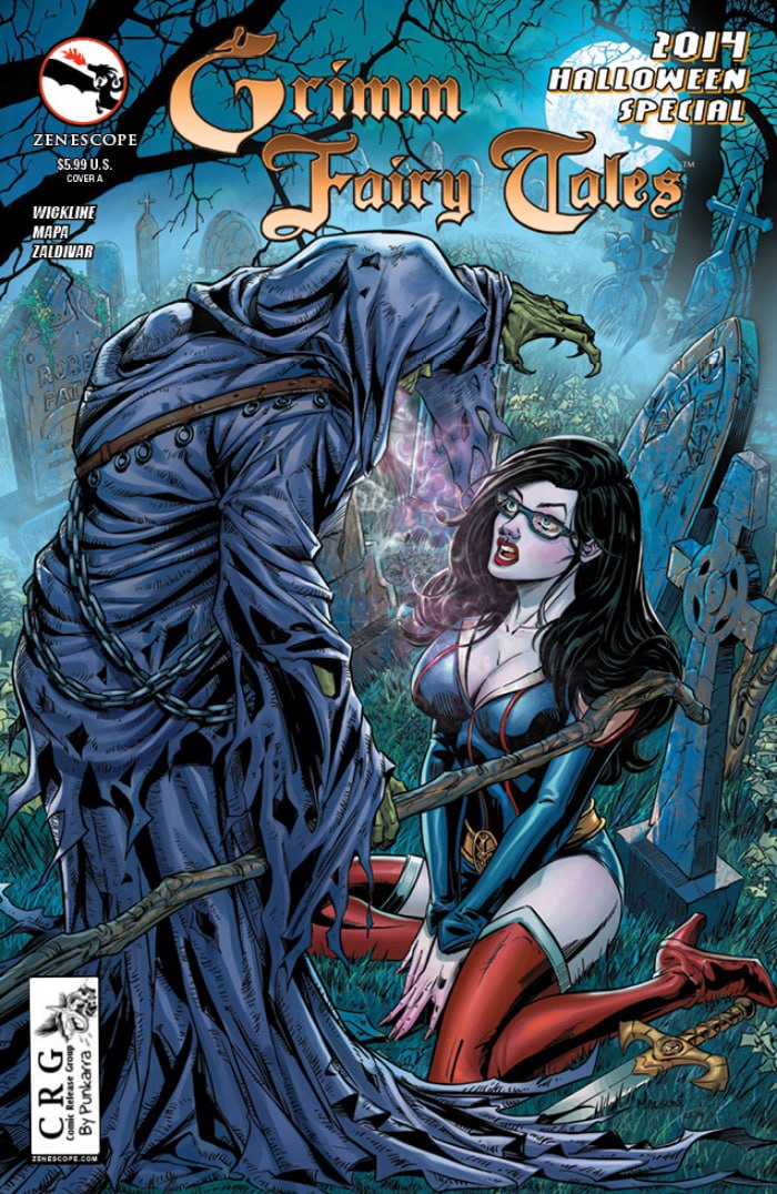 Portada ampliada de Grimm Fairy Tales