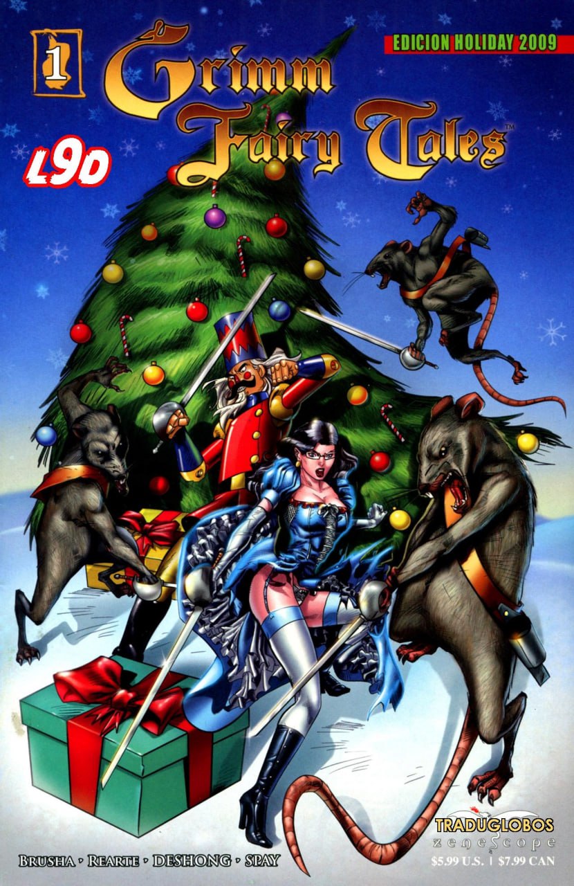 Portada ampliada de Grimm Fairy Tales