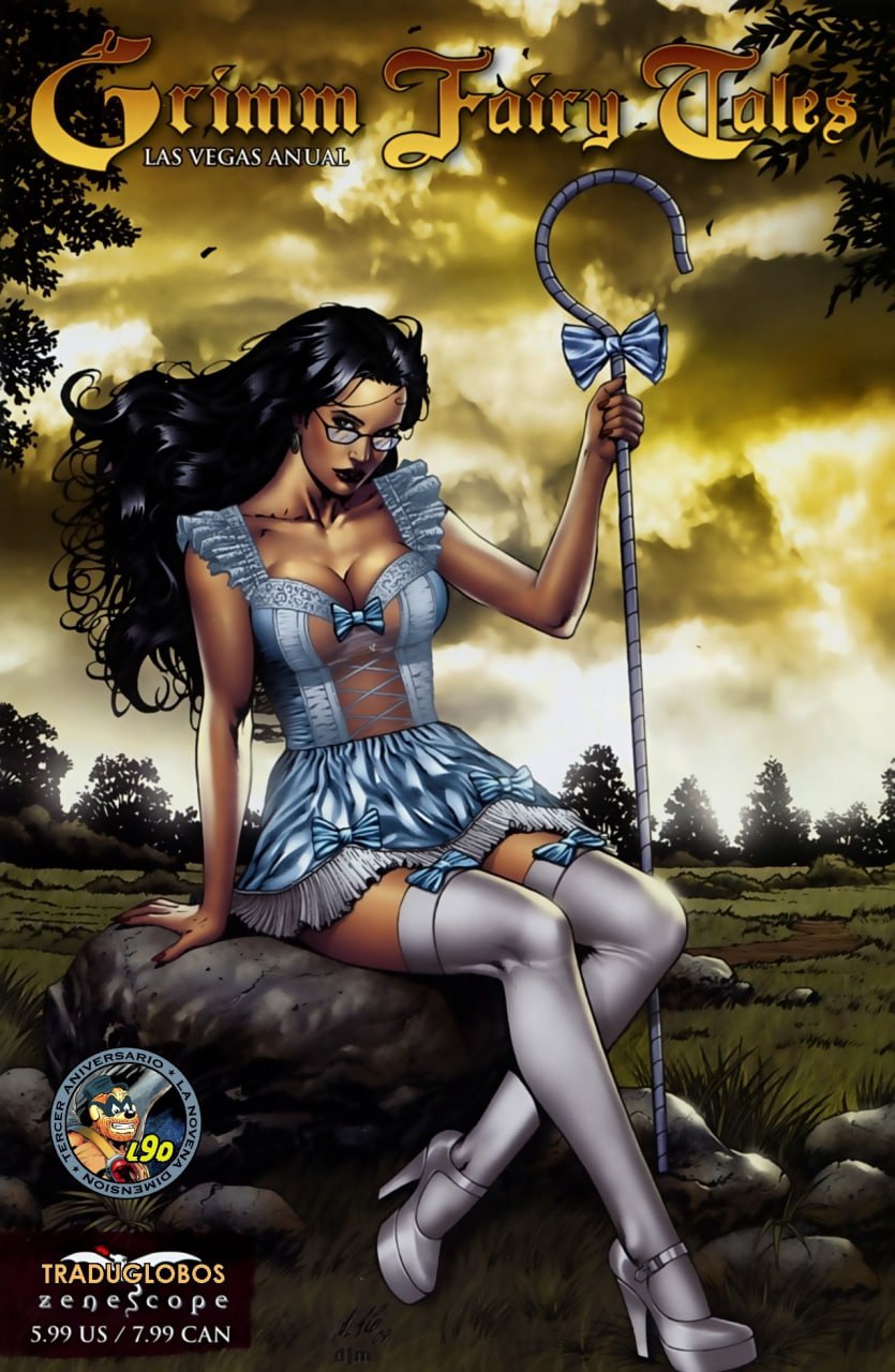 Portada ampliada de Grimm Fairy Tales