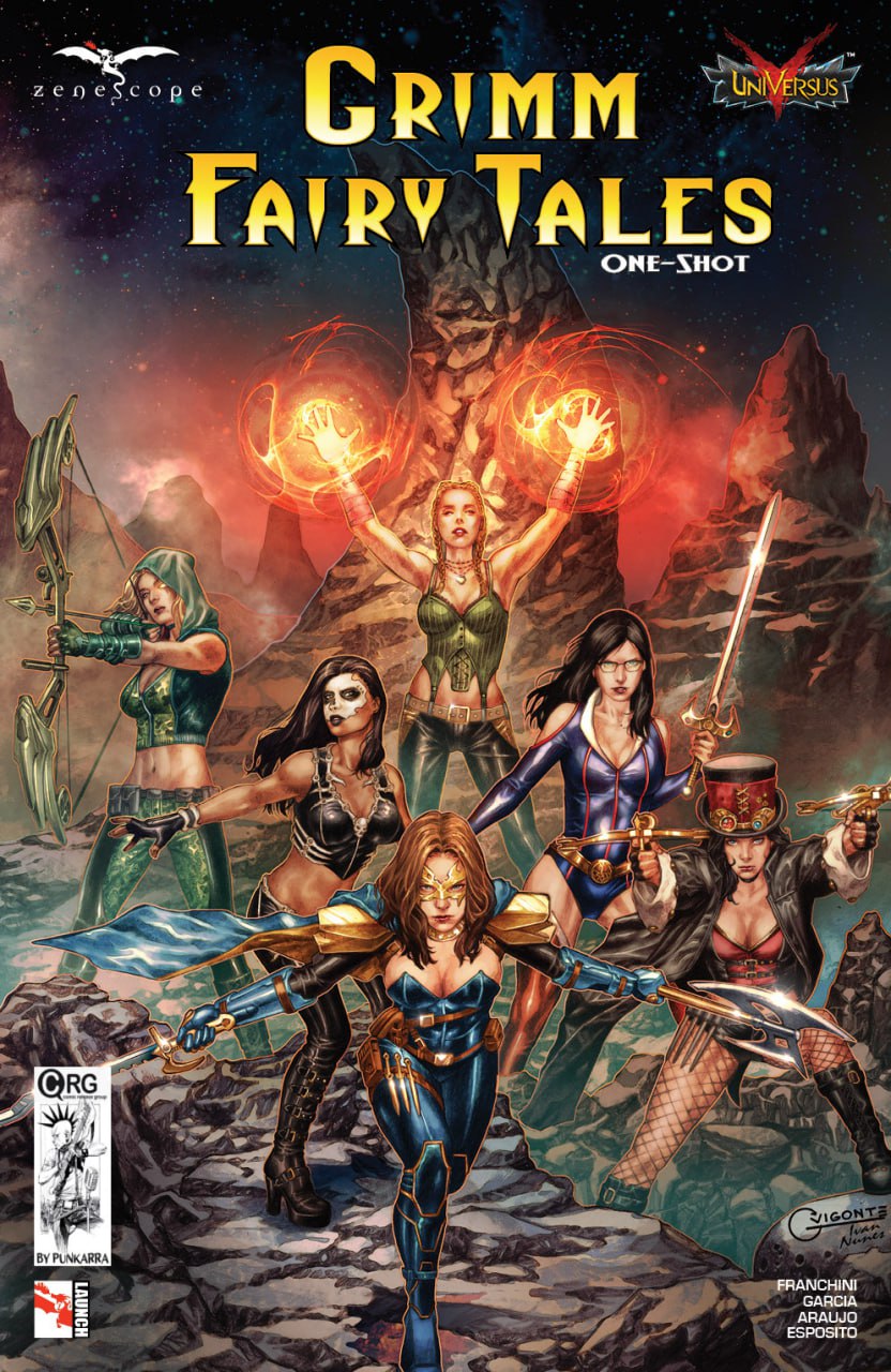 Portada ampliada de Grimm Fairy Tales One-Shot