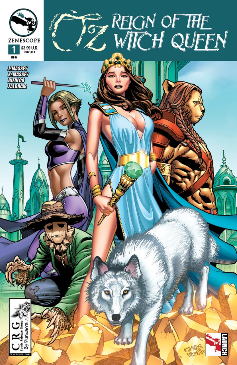 Portada ampliada de OZ REIGN OF THE WITCH QUEEN