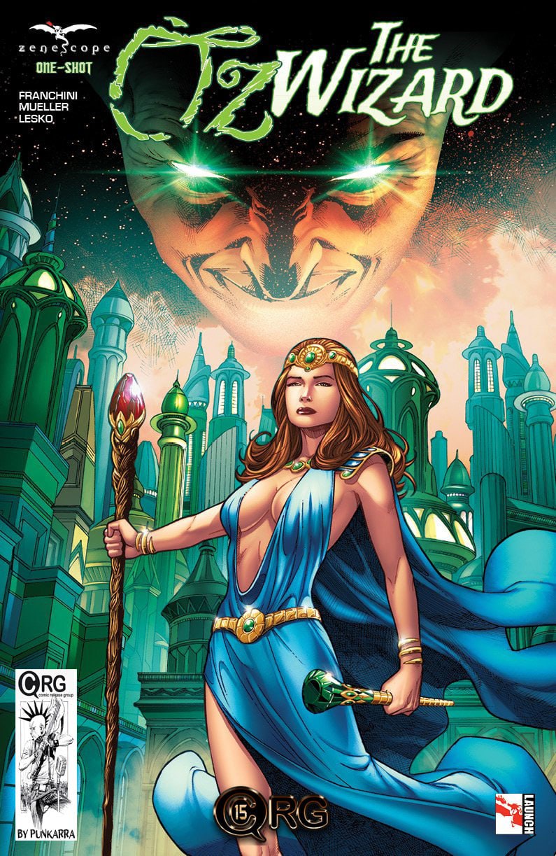 Portada ampliada de The OZ WIZARD