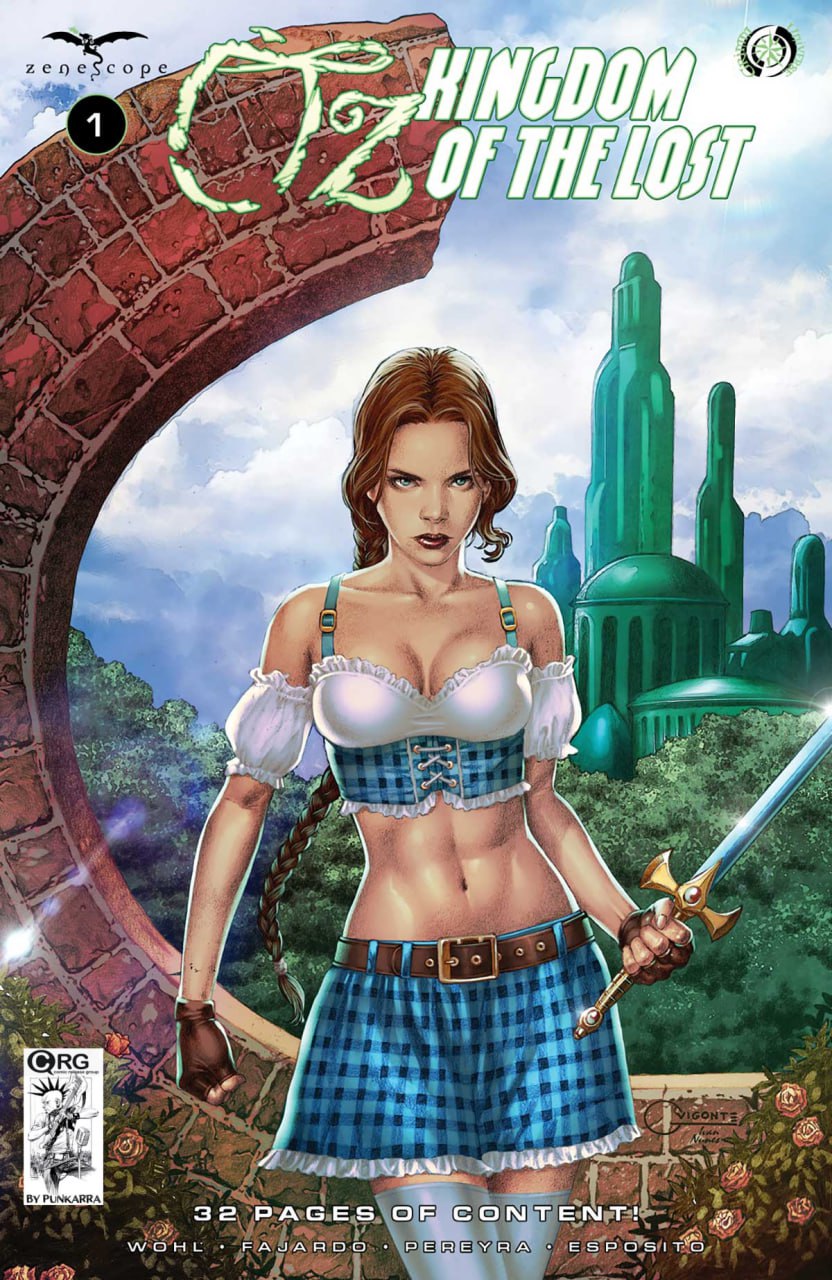 Portada ampliada de OZ Kingdom of the Lost
