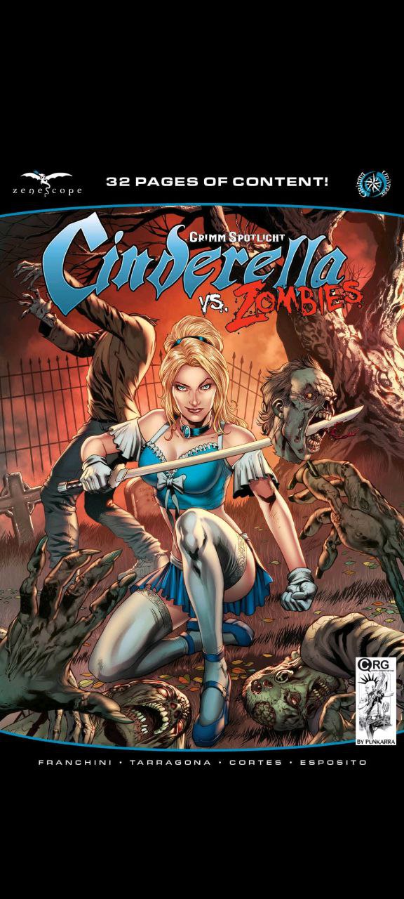 Portada ampliada de Cinderella vs The Zombies