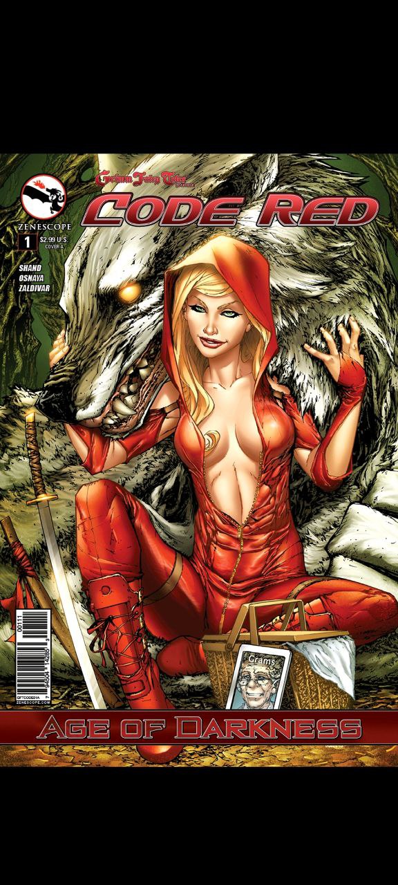 Portada ampliada de CODE RED