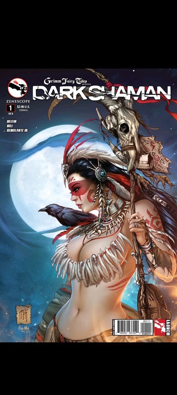 Portada ampliada de DARK SHAMAN