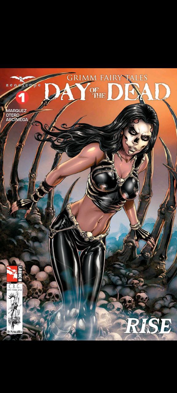 Portada ampliada de GRIMM FAIRY TALES DAY OF THE DEAD