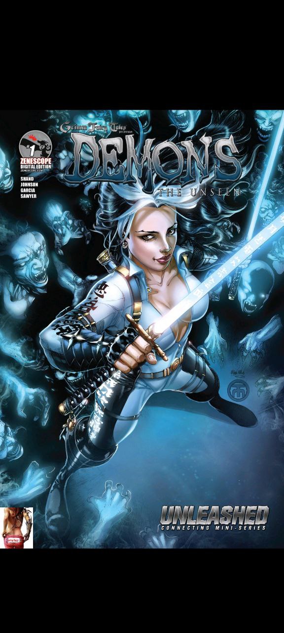 Portada ampliada de Demons Unleashed