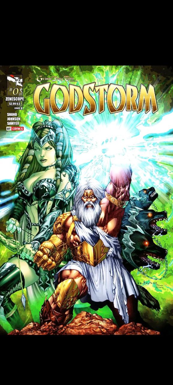 Portada ampliada de GODSTORM