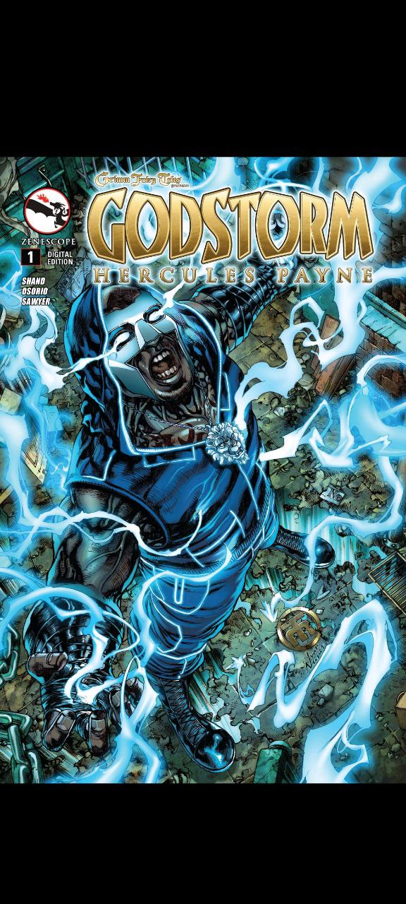 Portada ampliada de GODSTORM