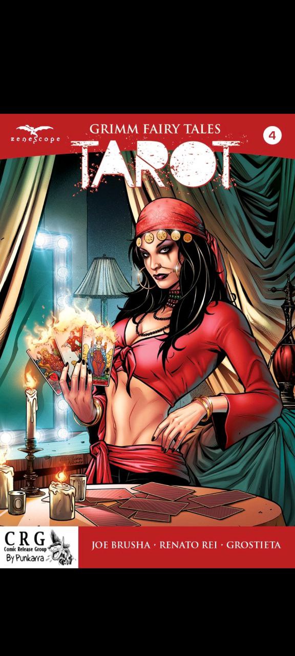 Portada ampliada de GRIMM FAIRY TALES TAROT