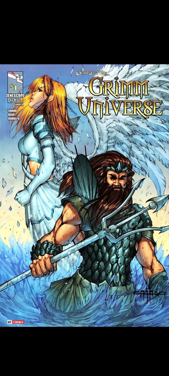 Portada ampliada de Grimm Universe