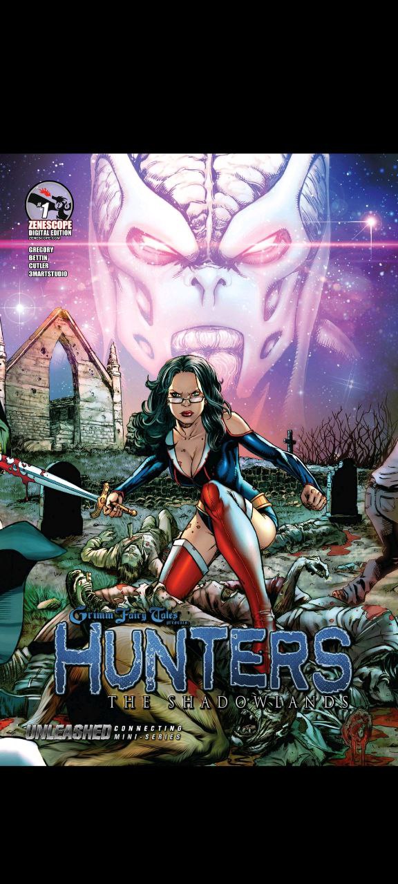 Portada ampliada de HUNTERS
