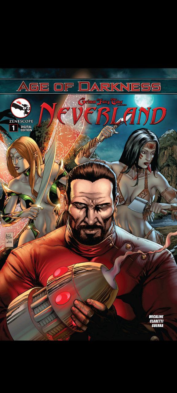 Portada ampliada de AGE OF DARKNESS Neverland
