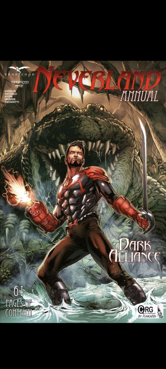 Portada ampliada de Devilblood Annual