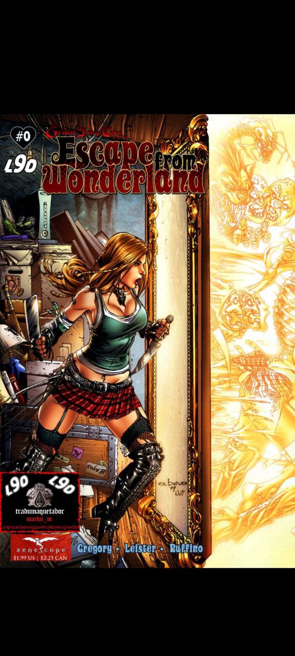 Portada ampliada de Escape from wonderland