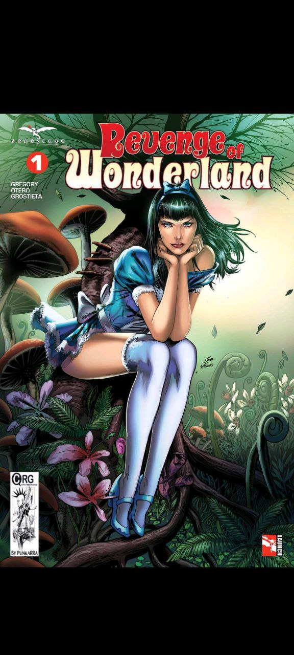 Portada ampliada de Revenge of Wonderland
