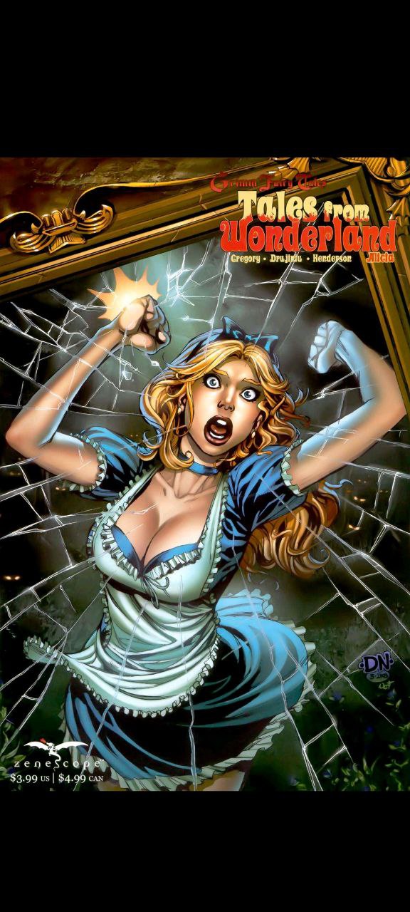 Portada ampliada de Tales from Wonderland