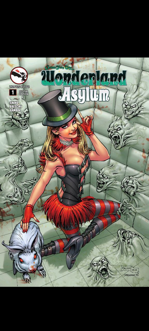 Portada ampliada de Wonderland Asylum