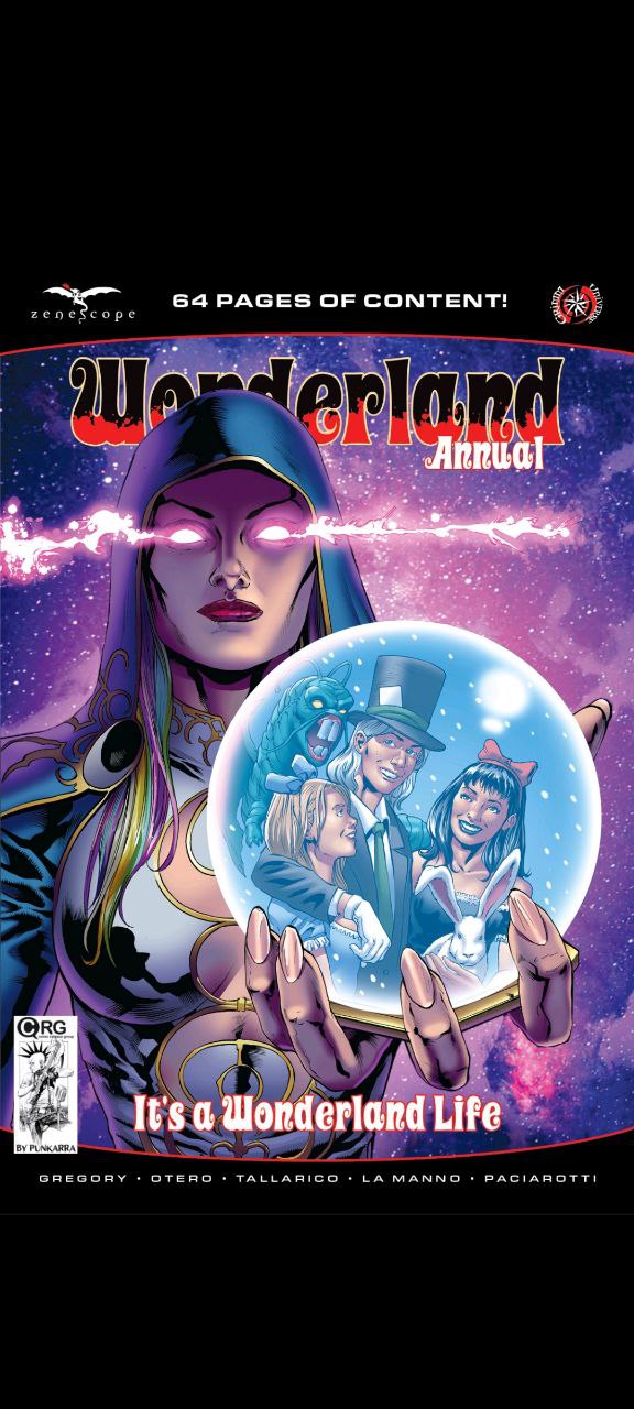 Portada ampliada de Wonderland Annual