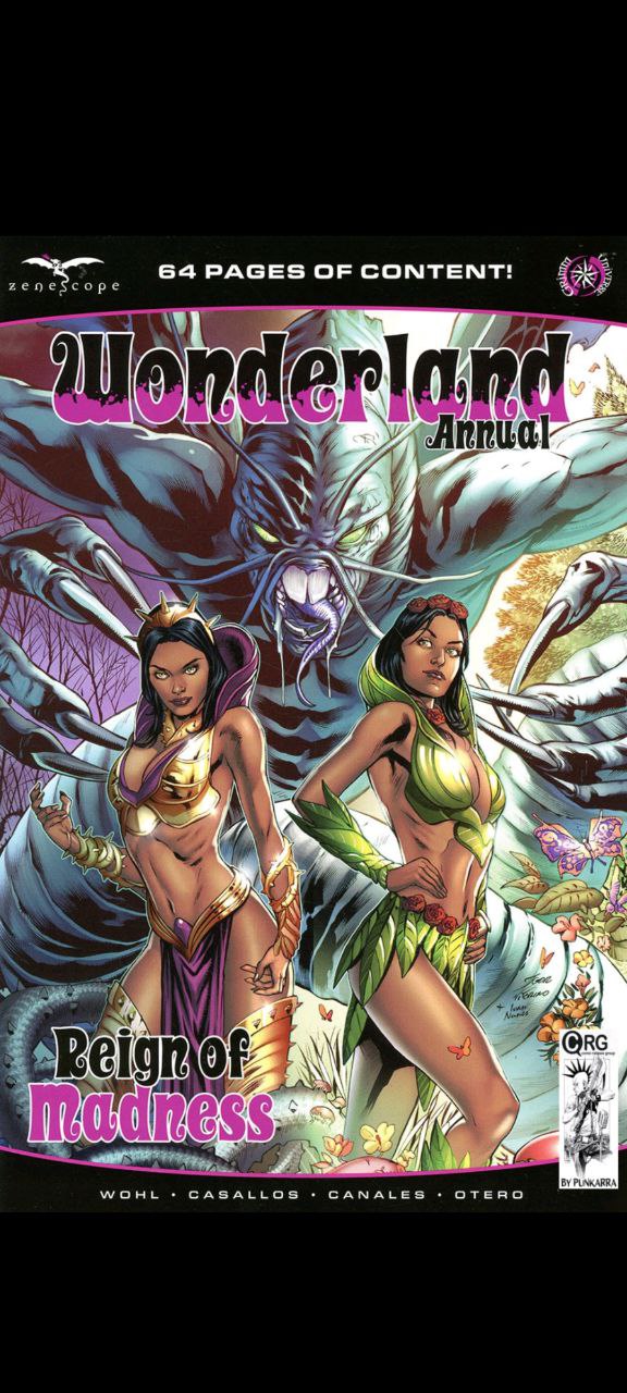 Portada ampliada de Wonderland