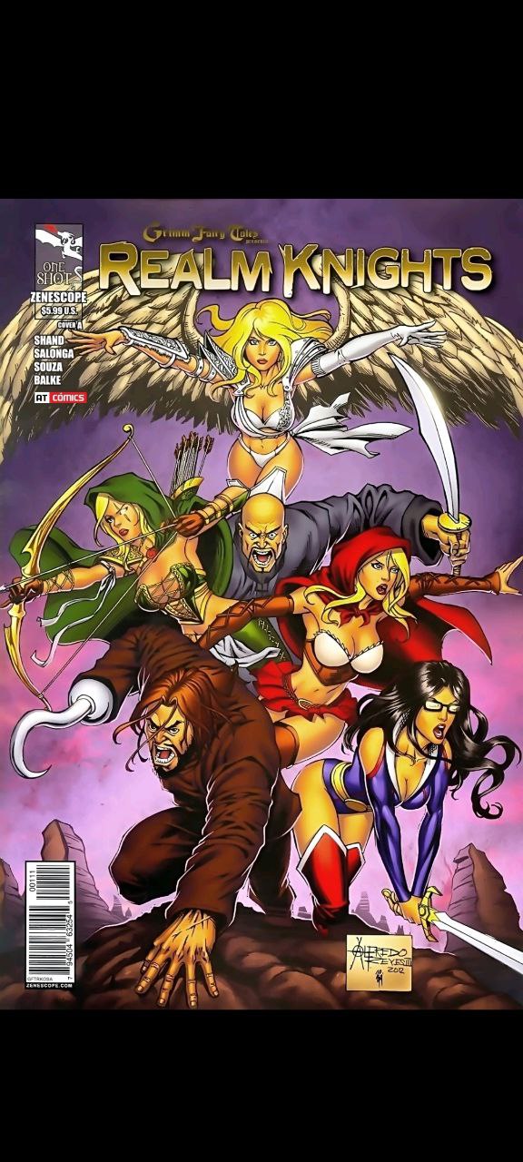 Portada ampliada de REALM KNIGHTS