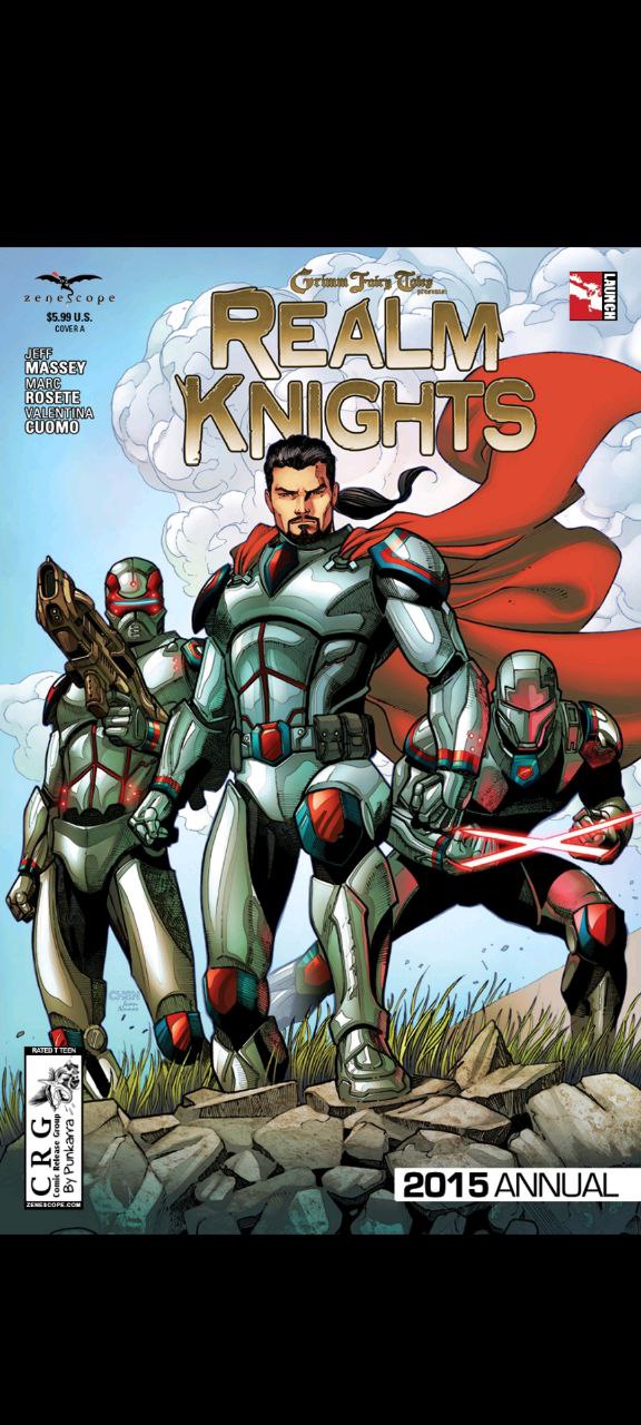 Portada ampliada de REALM KNIGHTS