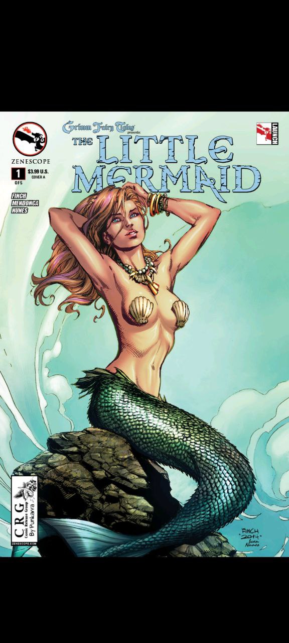 Portada ampliada de The Little Mermaid