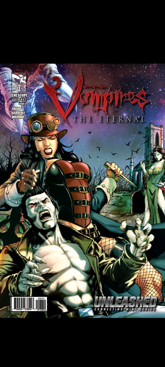 Portada ampliada de Vampiros The Eternal