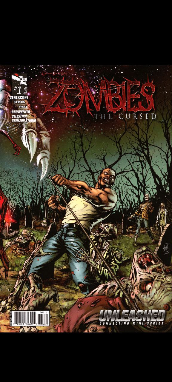 Portada ampliada de Zombies the cursed