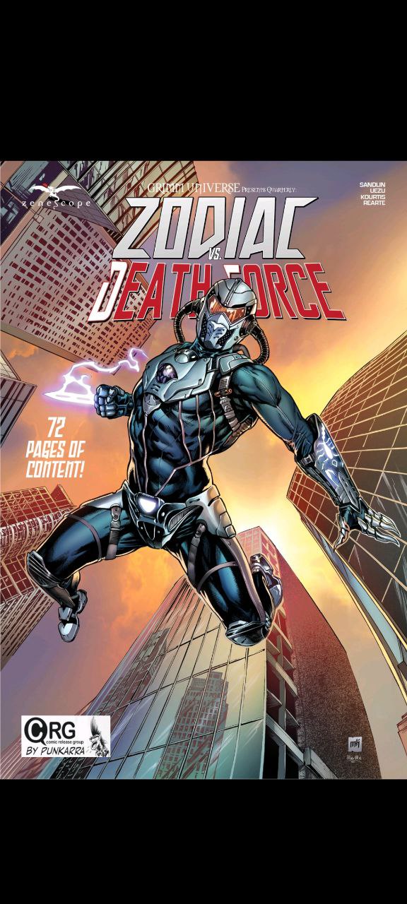 Portada ampliada de ZODIAC DEATH FORCE
