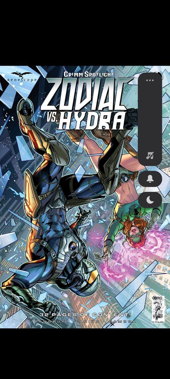 Portada ampliada de ZODIAL VS. HYDRA
