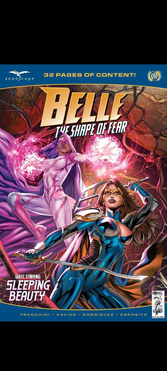Portada ampliada de BELLE THE SHAPE OF FEAR