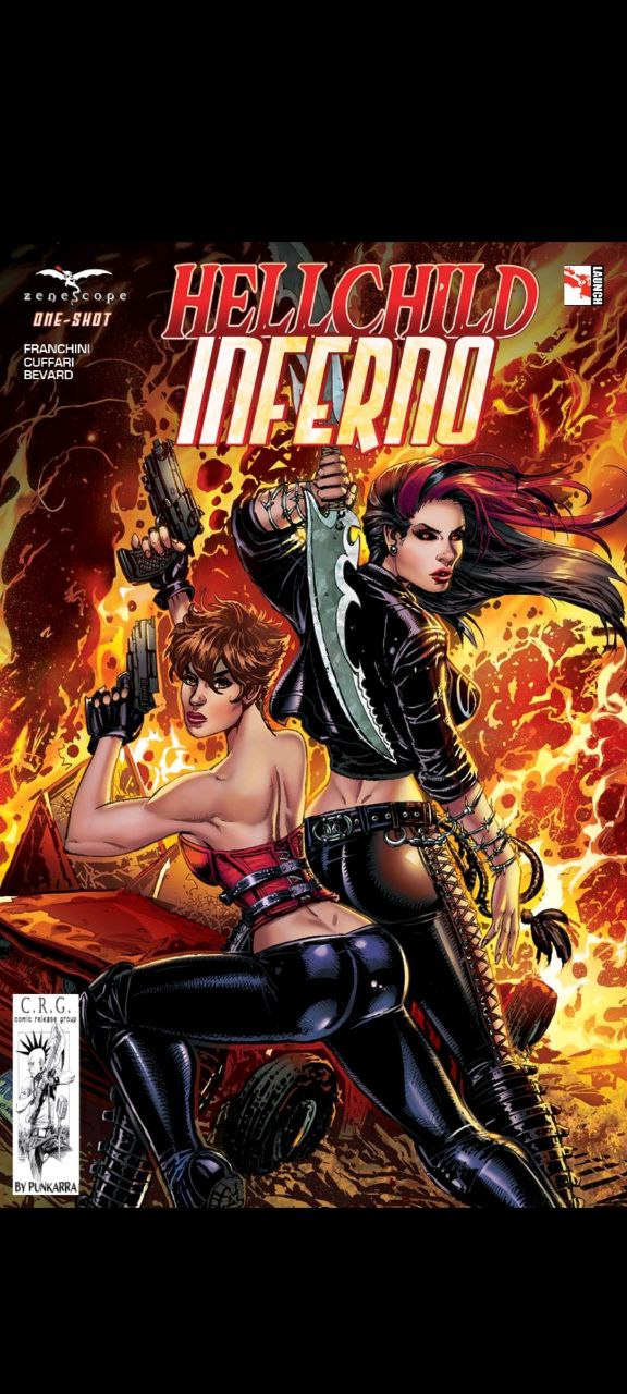 Portada ampliada de HELLCHILD INFERNO