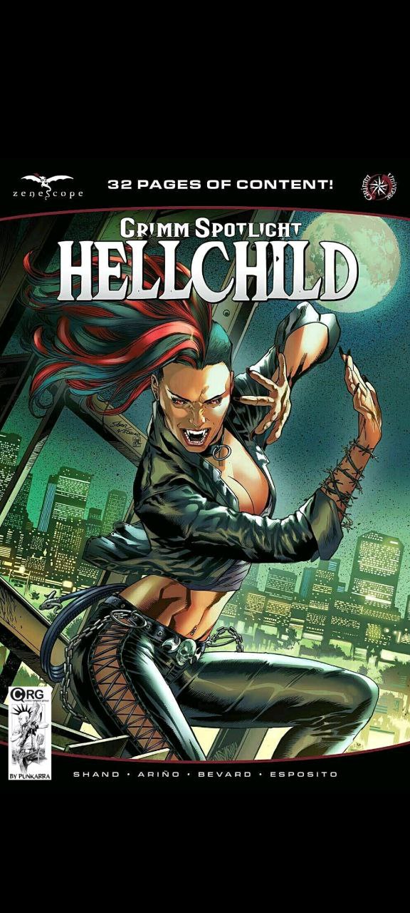 Portada ampliada de GRIMM SPOTLIGHT HELLCHILD