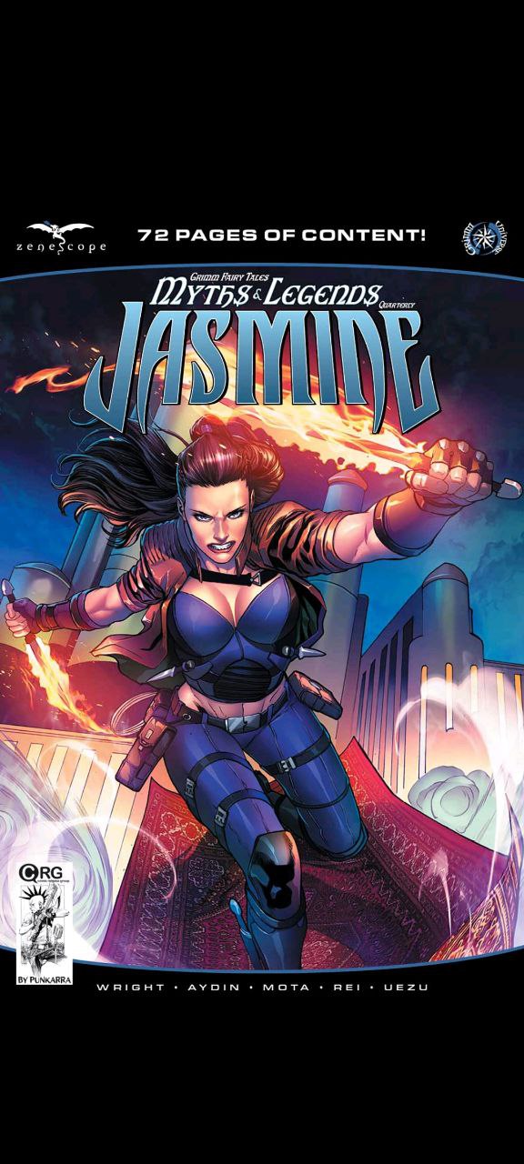 Portada ampliada de Myths & Legends: Jasmine