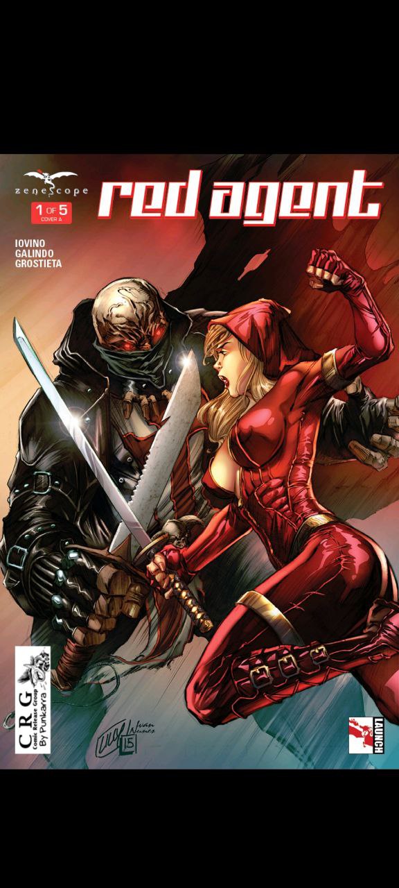 Portada ampliada de red agent
