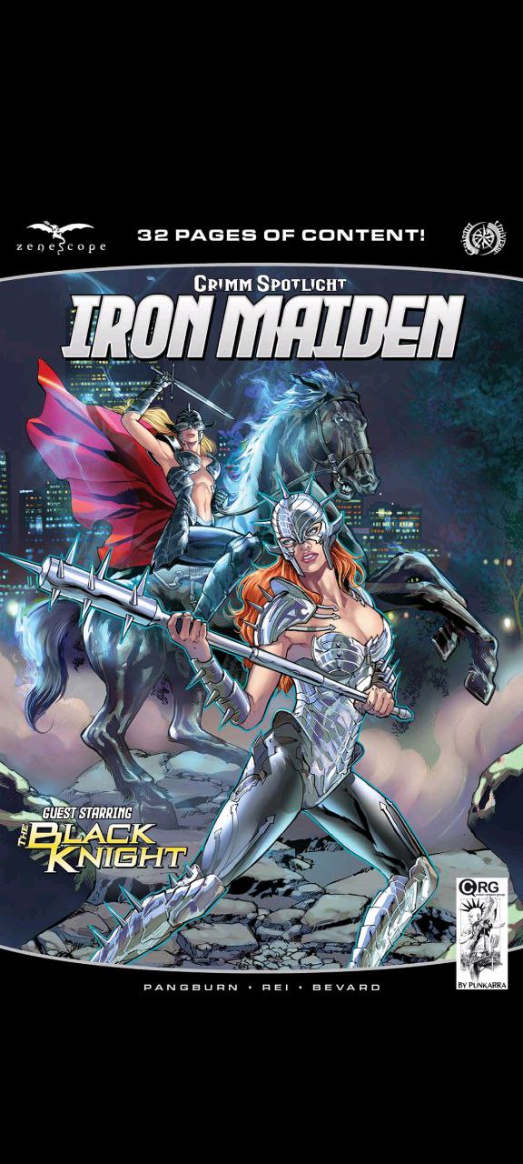 Portada ampliada de IRON MAIDEN