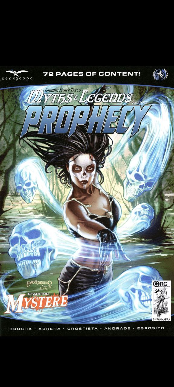 Portada ampliada de The Legend's Prophecy