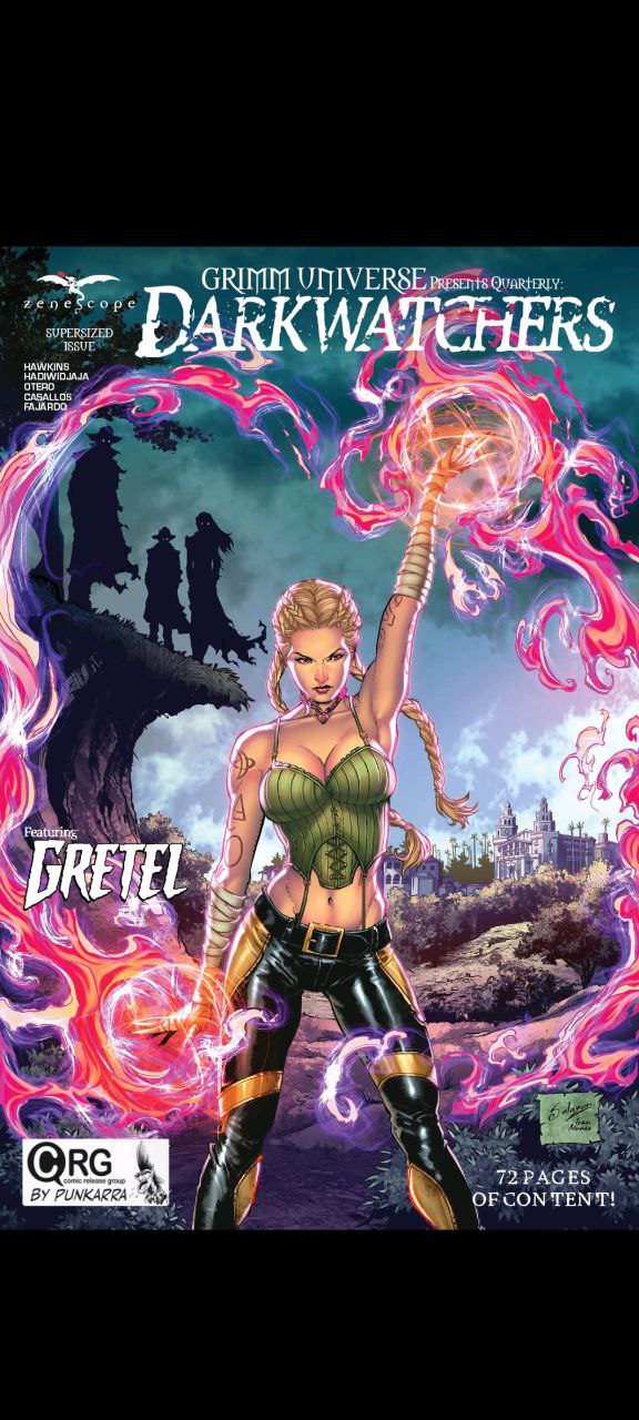 Portada ampliada de DARKWATCHERS