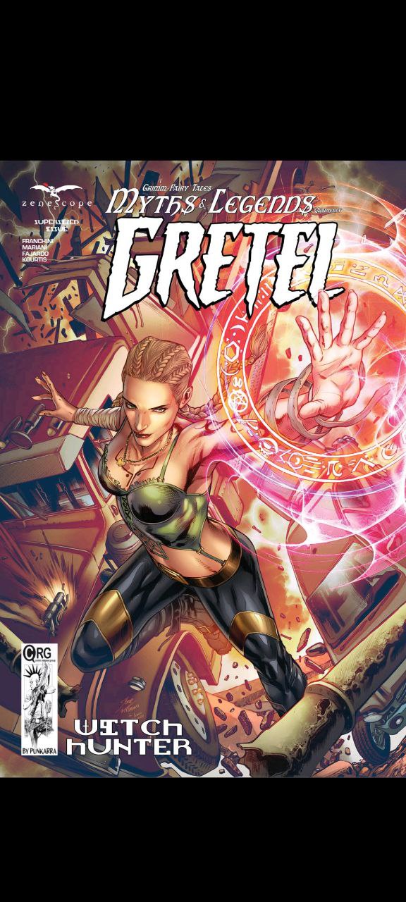 Portada ampliada de Myths Legends: Gretel Witch Hunter