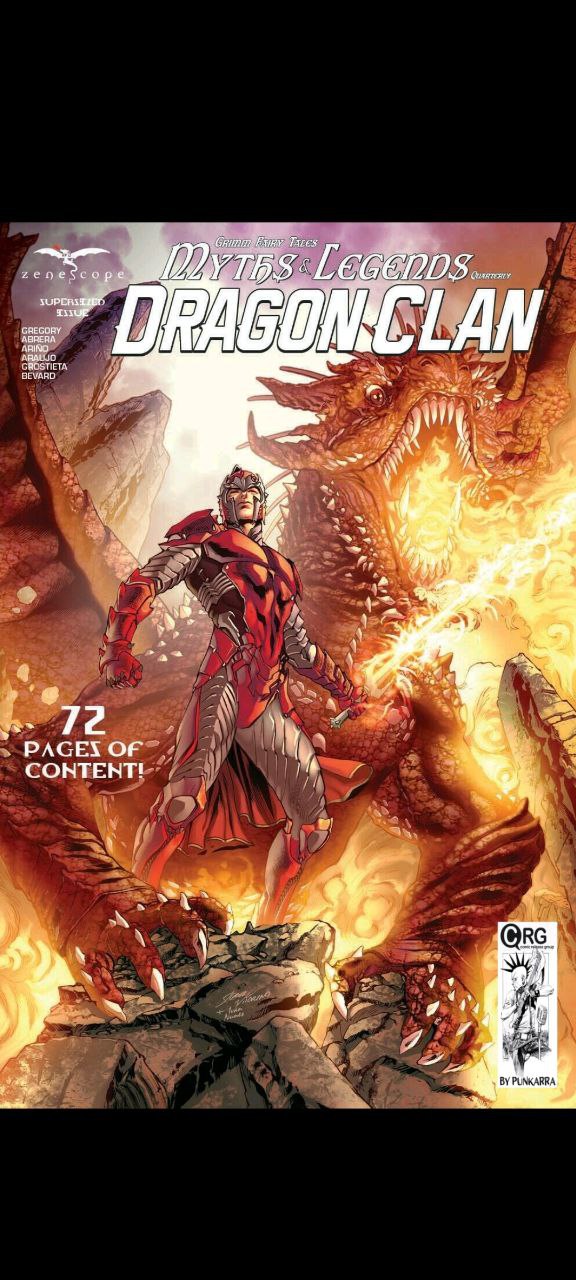 Portada ampliada de DRAGON CLAN