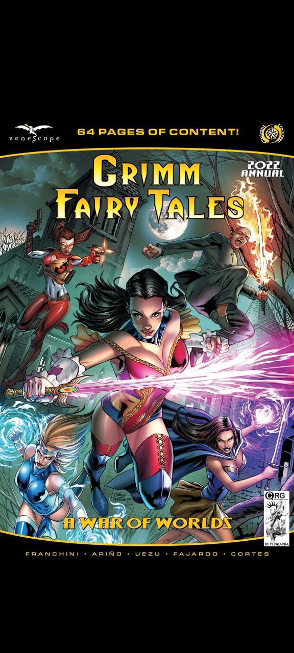 Portada ampliada de GRIMM FAIRY TALES