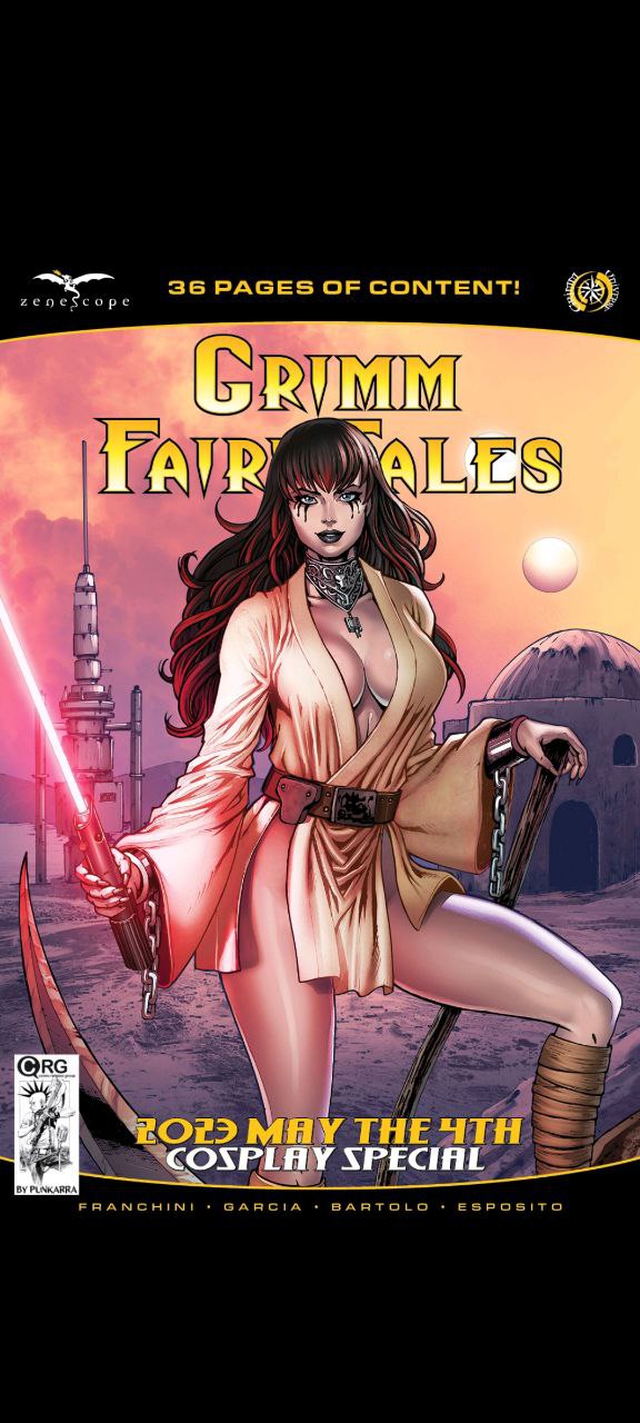 Portada ampliada de GRIMM FAIR TALES